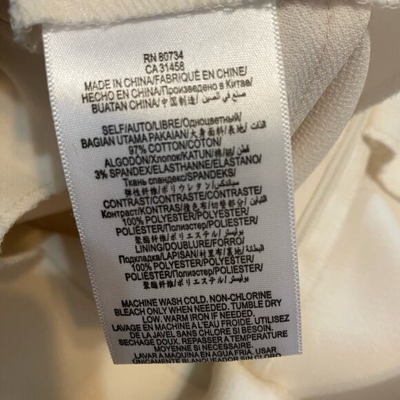 BCBGeneration Romper Womens Size 4 One Piece Short Nautical Classic Old Money - Picture 12 of 14